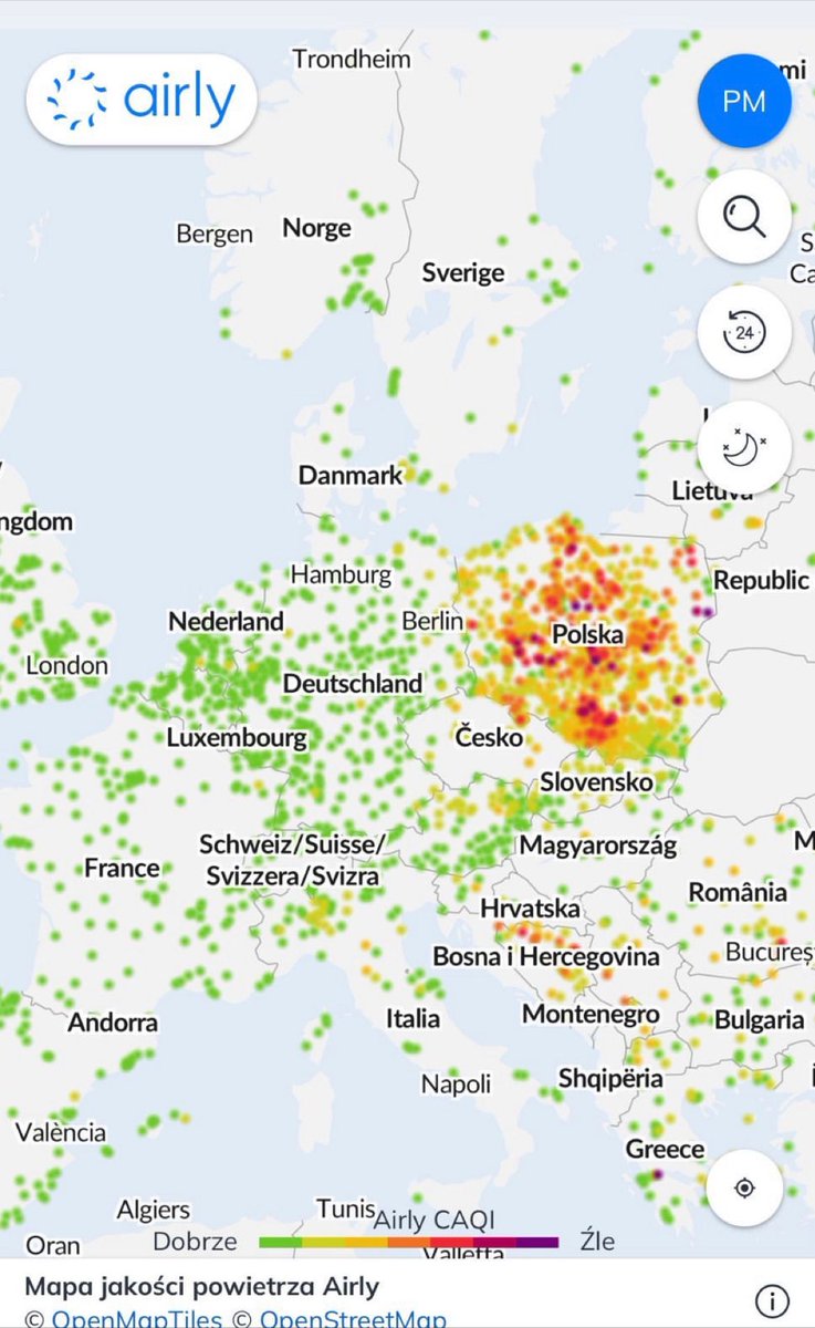 Piechocinski's tweet photo. Sezon grzewczy jeszcze nie rozpoczął się na dobre, dane z 25 września.... Błagam nie palcie oponami https://t.co/JJccirHxZE