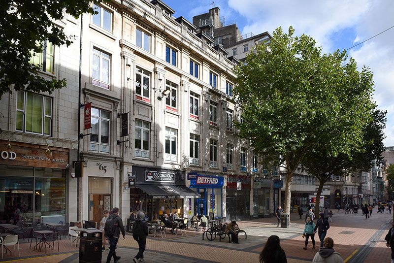 Acquisition of 61-65 New Street, Birmingham. (Retail and office). Majority let to the NHS (at c£17.00 psf), and the first floor is currently vacant. Acquired off market for £9.5million/ c7.75% / c£240 psf.