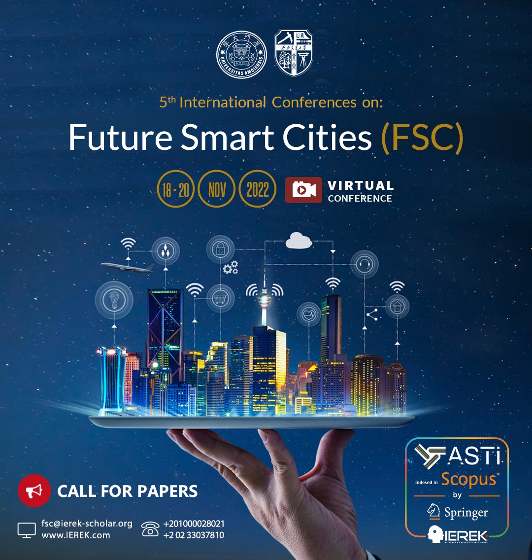 FutureSmartCit6's tweet photo. @JJordan 
A smart city is an urban area that uses different types of electronic Internet of things (IoT) sensors to collect data. Insights gained from that data are used to manage assets, resources, and services efficiently. 
Register: https://t.co/ssFnW80H5v https://t.co/W2frYhUF7I