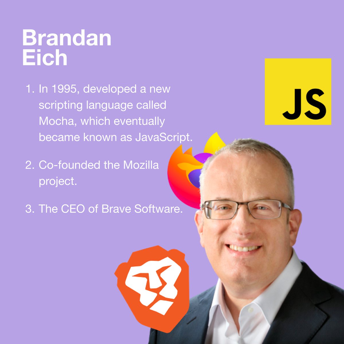 As a startup, it's important for us to recognize how web development started off, and the important figures that have brought in change and refinement within the discipline.

Here's a brief history lesson on some of those figures. Scroll through and learn along with us! 💻