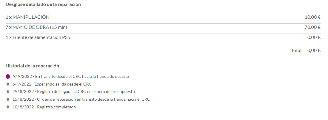 framara's tweet photo. Hola @VideojuegosGAME, casi 2 meses para enviar una consola al servicio técnico, cambiarle la fuente de alimentación y traerla de vuelta. ¿Esto es normal? Lleva desde el día 9 "en tránsito". https://t.co/HbFrRuVfLB