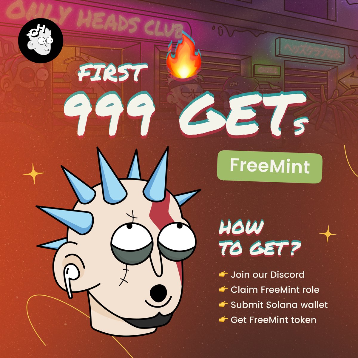 Only Heads tweet media