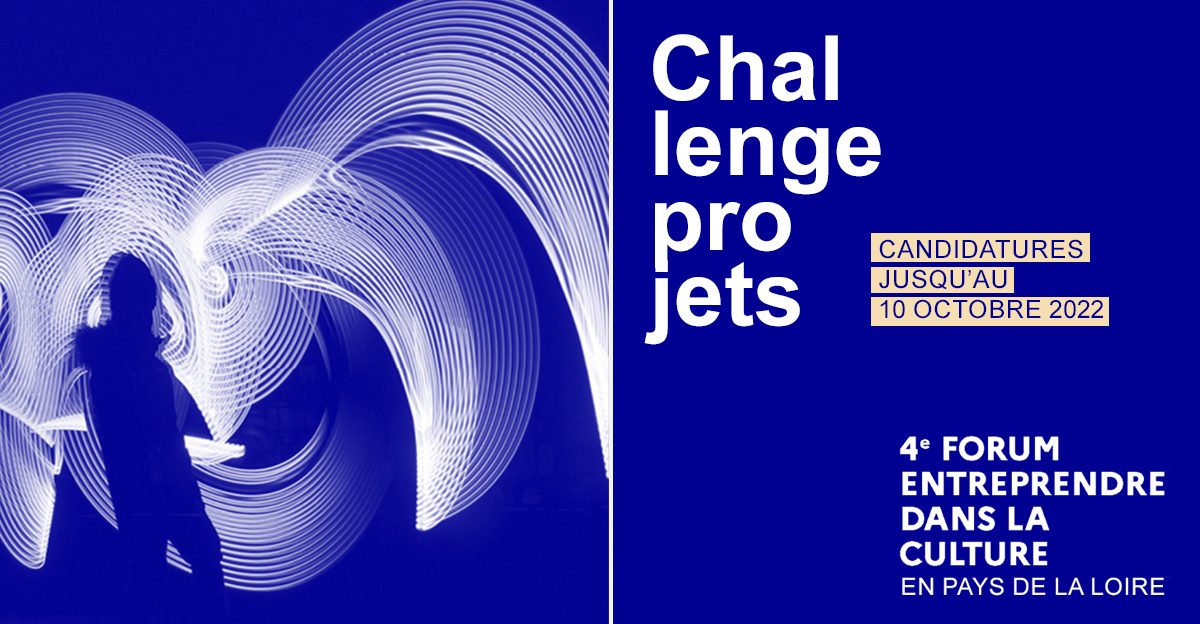ForumEDLCenPDL's tweet photo. 📢Porteurs de projets culturels, à vous de jouer ! Participez au Challenge de projets, le 25 octobre prochain, et remportez une dotation de 2 000 € ainsi qu'un accompagnement de la @samoanantes 🚀

📅 Déposez votre candidature avant le 10 octobre : https://t.co/Ac89gfDxtl https://t.co/DrmePiTV2J