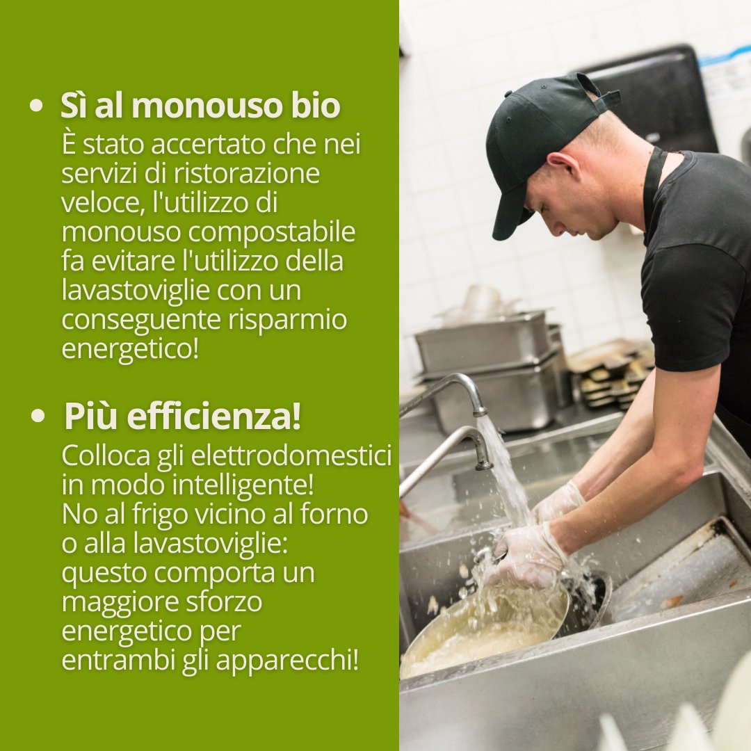 EcoBioShopping's tweet photo. Sai che il consumo energetico di un bar corrisponde ad una cifra quasi 10 volte superiore a quella di una famiglia media?

Noi di Ecobioshopping, come sempre, vogliamo essere di supporto ai nostri clienti e ed ecco qui qualche consiglio per risparmiare sulla bolletta della luce. https://t.co/NHAZRezT6k