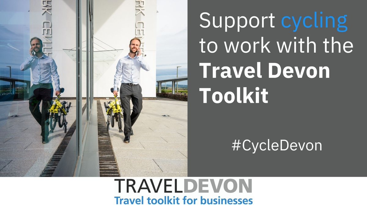 travel_devon's tweet photo. Check out our cycling toolkits on the Travel Devon Toolkit for lots of tips and guidance on how to support your staff to start cycling to and for work> https://t.co/lwW1157v83
#CycleDevon @DCCeconomy @DevonCC @ExCCBusiness @ExeCityFutures @EastDevonBiz https://t.co/L4ffeJNn1I