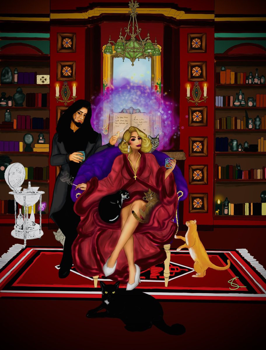 sythandri's tweet photo. Took me over a week to design and produce, but now I’d like to present to you my family portrait ❤️ #digitalart #artwork #art https://t.co/S44AQ5fBRU