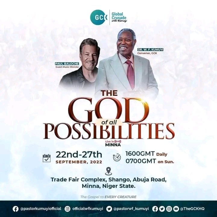 TopKufre's tweet photo. Day 5, join us and experience the power of God in your life.
#GCK #GCKinMinna #DLconversations #KumuyiLiveinMinna https://t.co/yjSEJASNzR