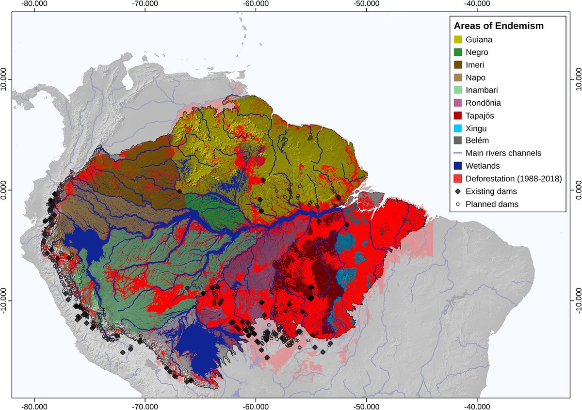 FROM THE GEOGENOMICS VIRTUAL ISSUE The challenges and potential of geogenomics for biogeography and conservation in Amazonia doi.org/10.1111/jbi.14…