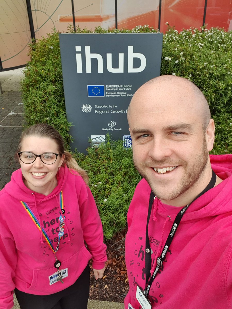 Great to be at the i-Hub Nuclear Skills Academy for the first day of inductions for the first cohort of <a href="/derbyuni/">University of Derby</a> and <a href="/RollsRoyce/">Rolls-Royce</a> learners this morning with @CharlotteWA_UoD #derbywelcome