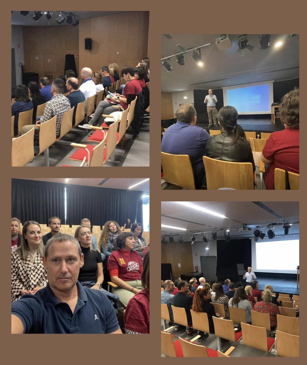 Formación de Liderazgo para Equipos Directos en #Braga Portugal 🇵🇹  #ErasmusPlusdif. La función directiva factor clave en el desarrollo de Proyectos Educativos de Calidad.Viendo cómo se trabaja en otros países para realizar transferencias interesantes para nuestro colegio. #SEPIE
