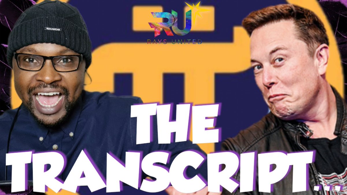 Pi Network Updates: The Transcript - My Pi Network Conversation with Elon Musk. Premieres on Tuesday, September 27th, 2022 at 2:30pm BST. 
@PiUSA16 <a href="/quame_walker/">Pi Philosopher π</a> <a href="/Shelvis62352543/">The wiz</a> <a href="/Edycabas/">Edycabas</a>

#PiNetwork #ElonMusk #PiPrice #PiApps

youtu.be/gDqd3UlYezc