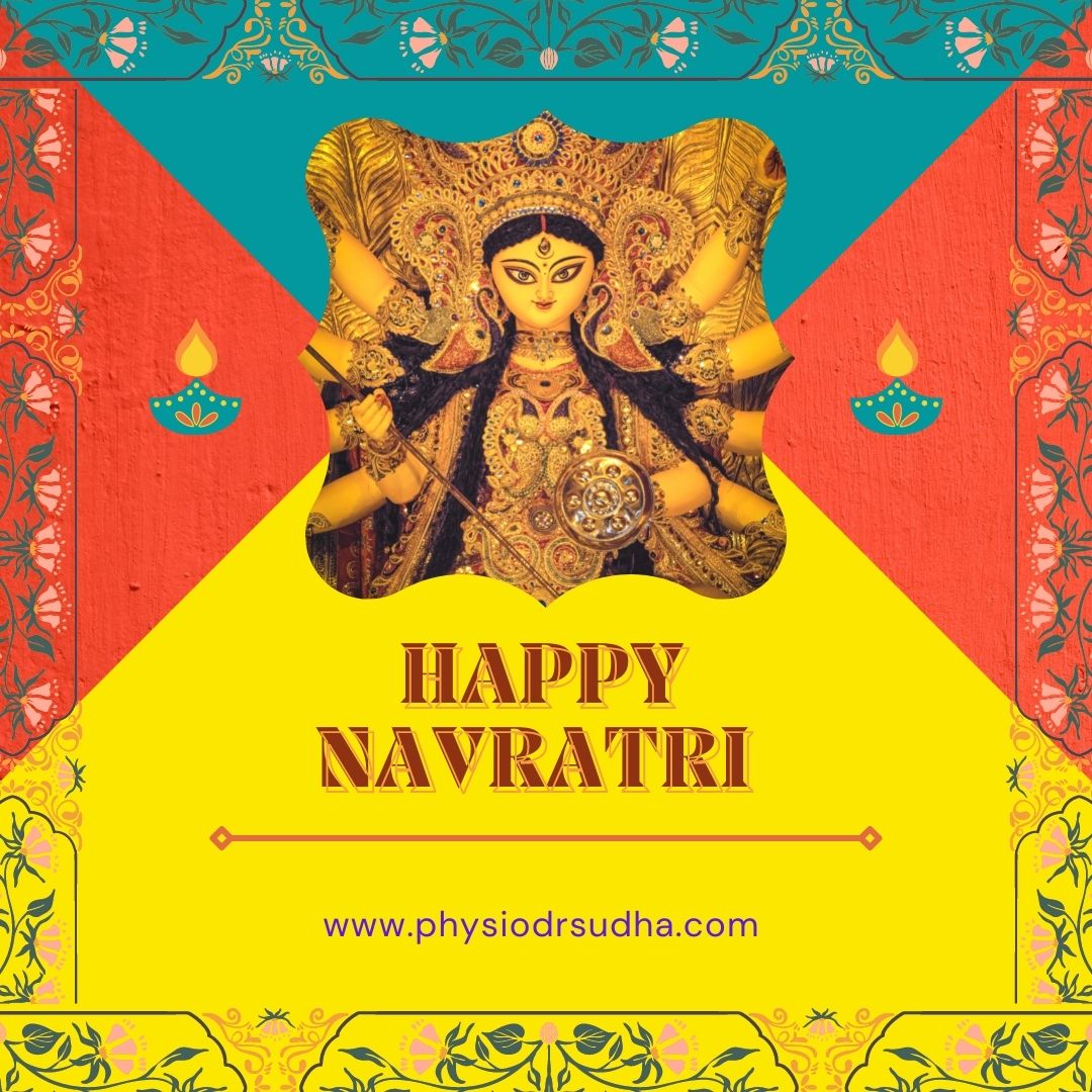 SudhaBitola's tweet photo. #physiodrsudha #physiotherapy #HappyNavratri2022 https://t.co/cYkpdlIpLS