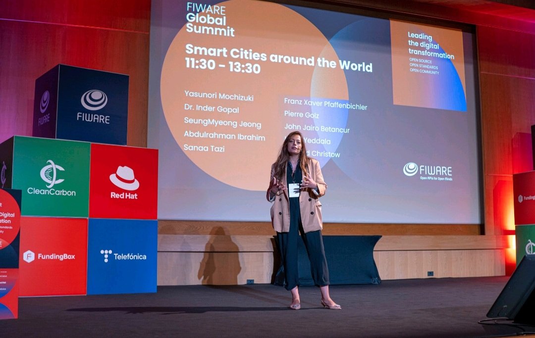 MarocNumCluster's tweet image. @MarocNumCluster a participé au #FiwareGlobalSummit en présence d&apos;une délégation marocaine composée du @PNUDMaroc et du Ministère de l&apos;Aménagement du Territoire et d&apos;urbanisme afin de proposer une stratégie ciblée et adaptée pour le développement des #smartterritoires au Maroc.