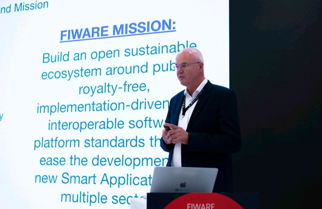 MarocNumCluster's tweet image. @MarocNumCluster a participé au #FiwareGlobalSummit en présence d&apos;une délégation marocaine composée du @PNUDMaroc et du Ministère de l&apos;Aménagement du Territoire et d&apos;urbanisme afin de proposer une stratégie ciblée et adaptée pour le développement des #smartterritoires au Maroc.