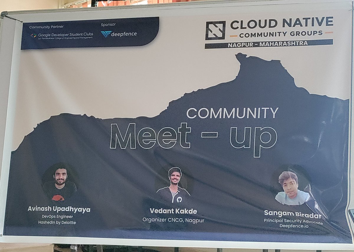 Dhanashree_Shiv's tweet photo. An amazing ocassion of Cloud Native Computing Foundation 1st event of CNCG Nagpur at RCOEM An insightful session Navigating the CNCF Landscape by @avinash_ukr and Workshop on Golang by @BiradarSangam #CNCGNagpur #rcoem #Meetup #Workshop #cncf #event #gdsc @CncgNagpur @vedantstwt https://t.co/8Da0qJa6vg