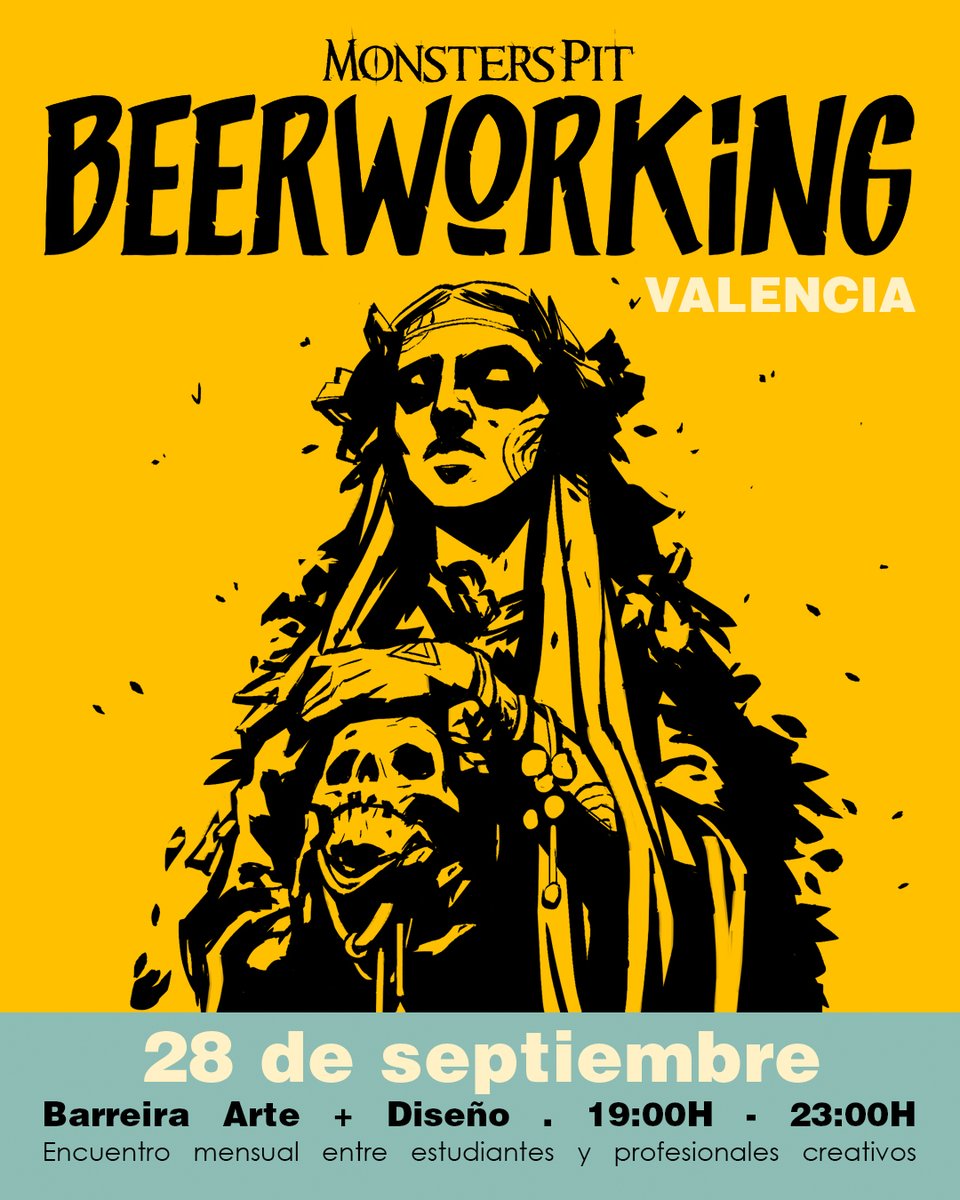 Beerworking and Illustration tweet media