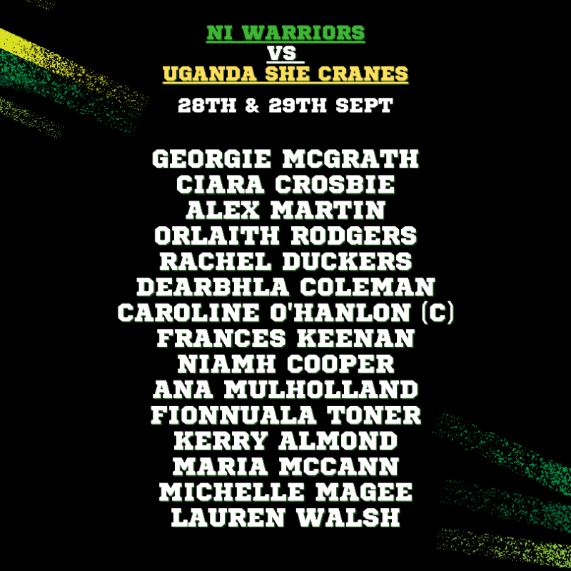 netballni's tweet photo. 🚨SQUAD ANNOUNCEMENT🚨

Head Coach Elaine Rice @ElainemclRice has announced a squad of 15 players ahead of the Uganda series this week. 

Want to see your Warriors in action? Get your tickets now! 👇👇👇

#strongesttogether