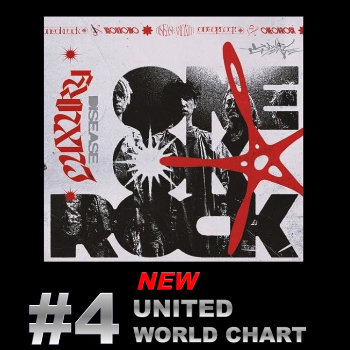 WORLDMUSICAWARD's tweet photo. Japanese Rockers #OneOKRock land at #4 on the #UnitedWorldChart with their latest project #LuxuryDisease, after selling 86.000 equivalent units in its 1st week and debuting atop the #OriconAlbumChart in Japan!💪💥4⃣🌎❤️‍🔥👑👑👑👑🖤❤️
https://t.co/xy5gy7SVZg https://t.co/5AztEhaBbw