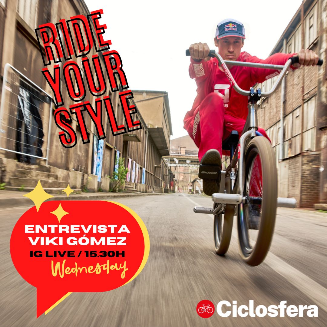 ciclosfera's tweet photo. 🔥 ¿Montamos con Viki Gómez? 🔥
🚲 ¡Participa y entrevístale este miércoles a las 15.30h (ESP) en IG LIVE!🚲
⭐️El REY del BMX Flatland nos explica todos los secretos de su disciplina y del BMX.
#ciclismourbano #urbancycling #cyclinglife #bmx #bmxflatland #vikigomez @vikigomezbmx https://t.co/jJyo5GAcYh