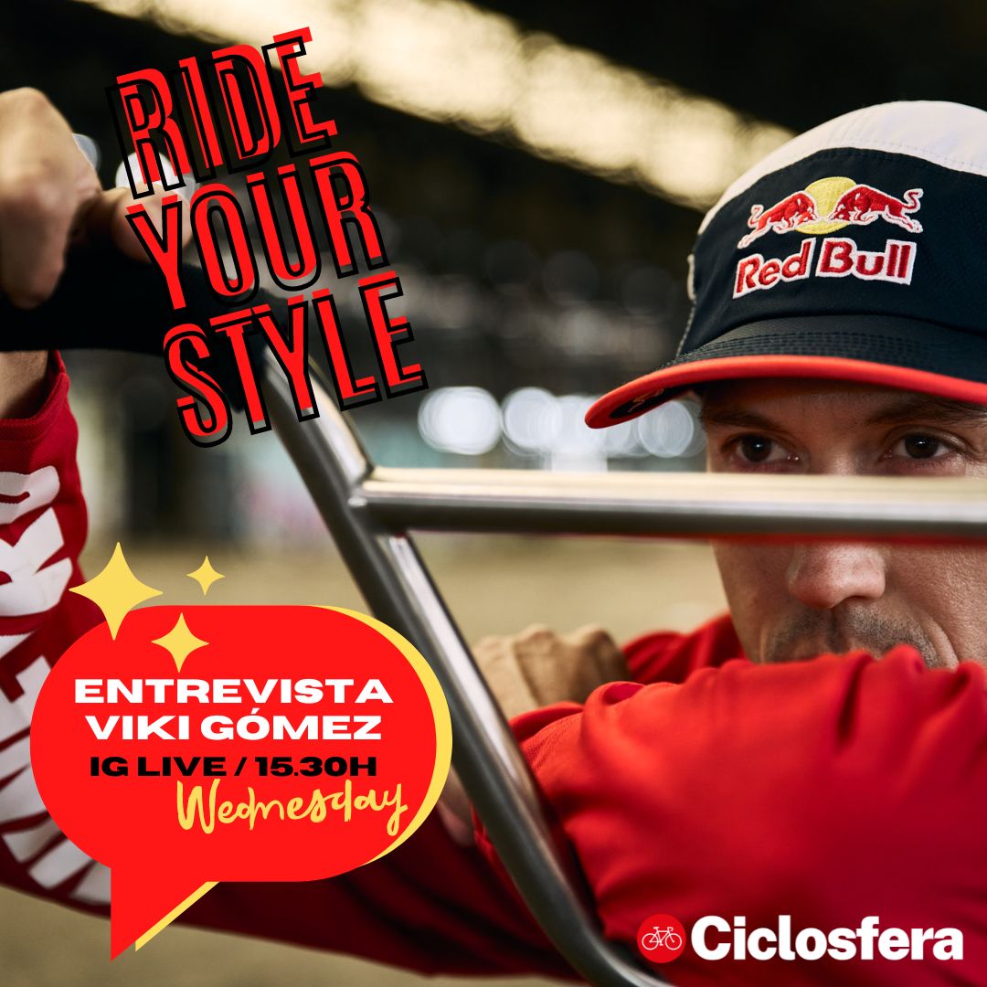 ciclosfera's tweet photo. 🔥 ¿Montamos con Viki Gómez? 🔥
🚲 ¡Participa y entrevístale este miércoles a las 15.30h (ESP) en IG LIVE!🚲
⭐️El REY del BMX Flatland nos explica todos los secretos de su disciplina y del BMX.
#ciclismourbano #urbancycling #cyclinglife #bmx #bmxflatland #vikigomez @vikigomezbmx https://t.co/jJyo5GAcYh