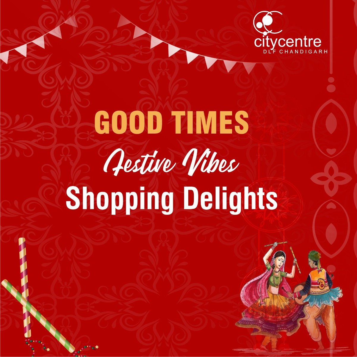 Setting a Shopping Fiesta!
Shop till You Drop with the Ultimate Festive Deals on Top Brands at DLF City Centre, Chandigarh.

#DLFCityCentreMall #ShoppingFiesta #FestiveDeals #TopBrands #ShoppingDelights #Panchkula #Chandigarh