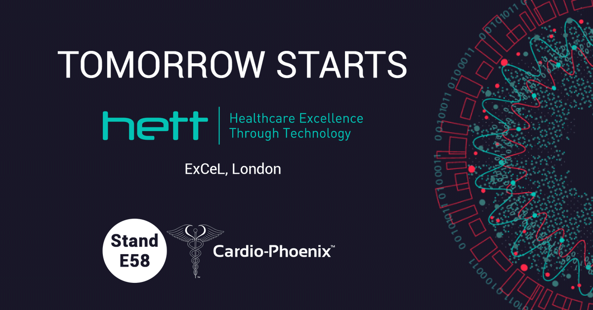 📢 Are you attending <a href="/HETTShow/">HETT Show</a>? 

👋 We'll be on stand E58 presenting Cardio-HART 
 Make sure to stop by and see the #latest technology for the early detection of CVD! #HETTShow

🚀 #HeartFailure #valvedisease #CHART #innovation