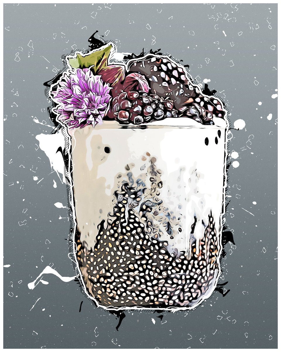 I just added a new piece to my Food Comic Collection and this is one of my favorites: "Black &amp; White" 

<a href="/Frei_style/">Freistyle</a> on <a href="/foundation/">Foundation 🌐</a>! 🌐

foundation.app/@frei_style/cm… 
#nft #NFTCommunity #FoundationNFT #nftart #nftartist #comic #nftphotography