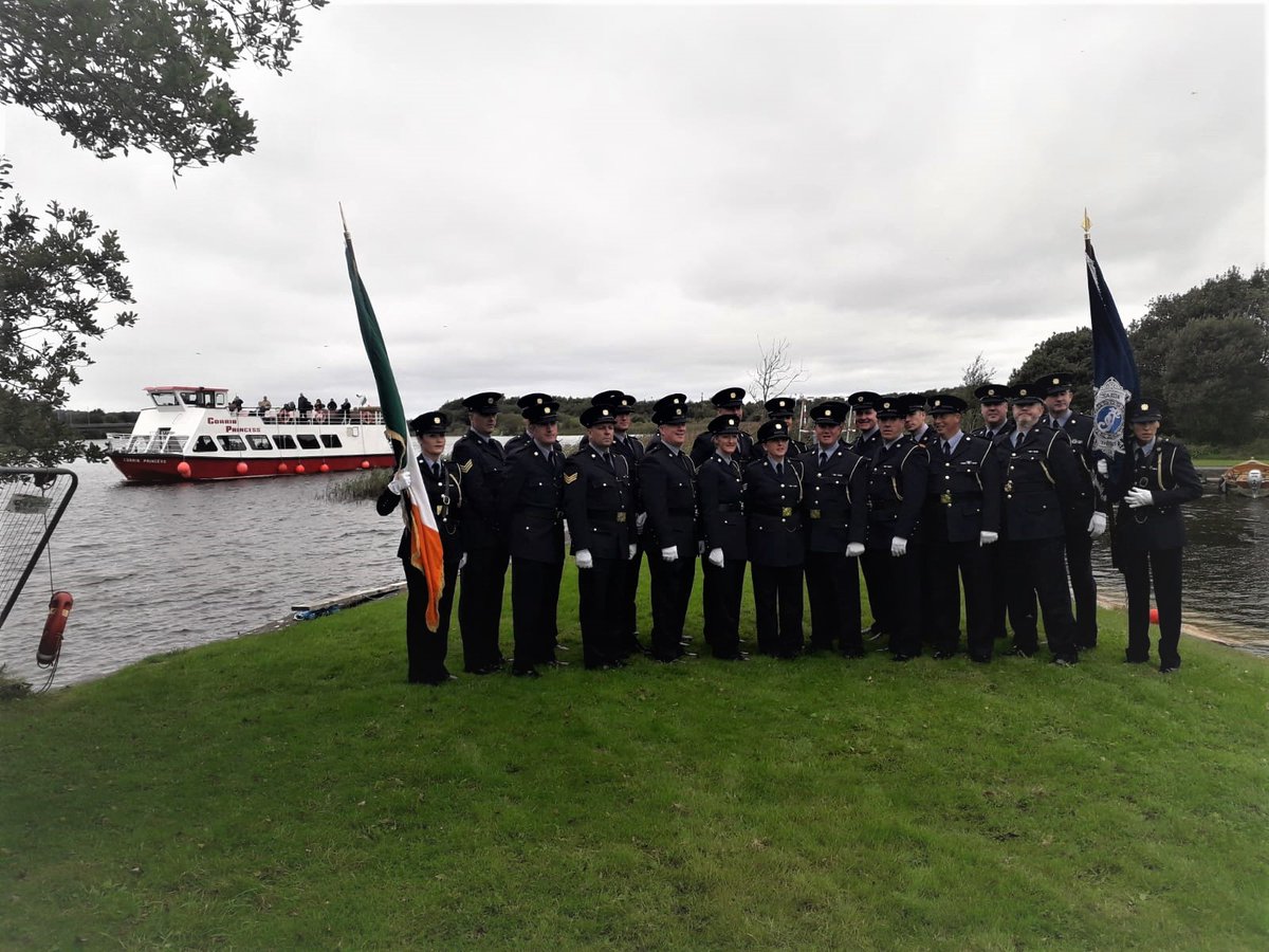 Gardai in Woodquay #Galway commemorating the centenary of the foundation of An Garda Síochána. 

Thanks to William Henry for the image

<a href="/gardainfo/">Garda Info</a> 
<a href="/mickingalway/">Mick Walsh</a>