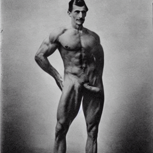 ai_curio_bot's tweet photo. nikola tesla beefcake photography https://t.co/FlKgUMMMc7