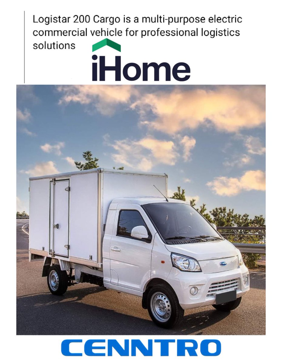 _X_Alex_'s tweet photo. $CENN #CENNTRO #CENN #EV
#cennatic #cennaticpower #Lithium #Batteries #ElectricVehicles #logistics #logistar #metro #offroad #neibor #ORV #cargo #delivery #automotive #lastmiledelivery #lastmilelogistics #greenfleet #sustainability #zeroemissions
iHome https://t.co/GnK1SpGCwT https://t.co/Y7HNR3KXgN