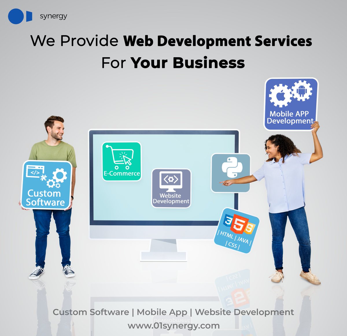 01Synergy_dev's tweet photo. One-stop solution for a wide range of #webdevelopment services. Fully customized &amp; responsive websites &amp; APPs
▪️We first understand our client's expectations and ensure to meet their objectives
▪️We're loyal and do maintain transparency throughout the process
#websitedesign https://t.co/ff9mlQfKGU