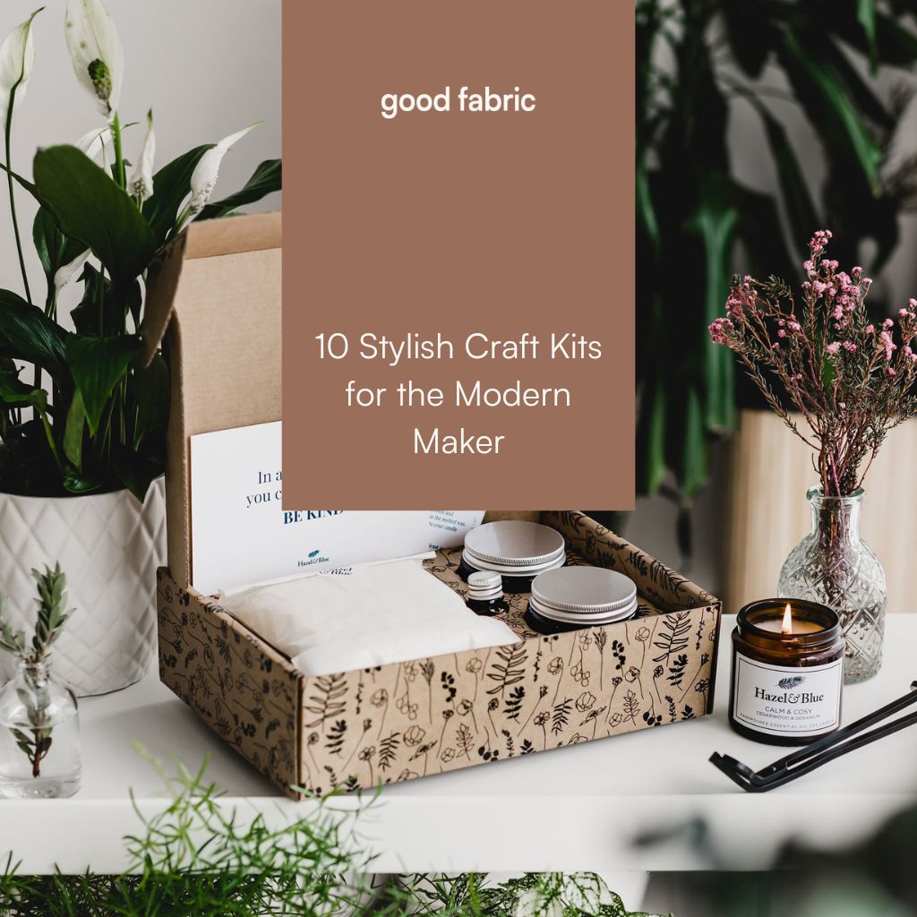 goodfabricuk's tweet photo. As sewists, we find that craft hobbies come in threes – or more! To give you plenty of inspiration, we’ve put together our top ten craft kits that we think you’ll love.

https://t.co/lXRq8T0gTW

#craftkits #shopsmall https://t.co/6ZOEyJSEki