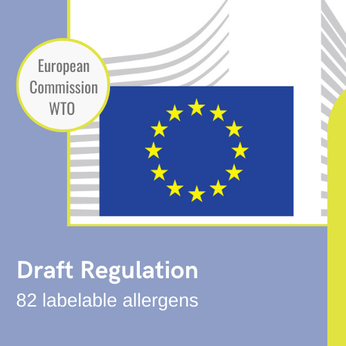 📑 Draft EU Allergen Regulation notified to the WTO

We know the list of 82 #allergens in #fragrance that should soon be subject to mandatory #labeling! The @EuropeanCommission has just notified its draft Regulation to the #OMC. 

It's here 😊 👉 bit.ly/3dPiHX3