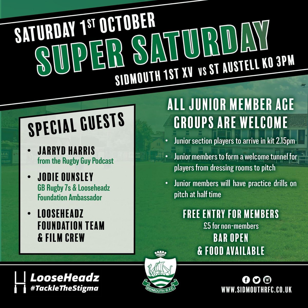 SidmouthRFC (@sidmouthrfc) on Twitter photo πππSuper Saturday πππ Come and join us the Saturday 1st October at the Blackmore βItβs gonna be a big one!β <a href="/TheRugbyGuysPod/">Rugby Guys Podcast</a> <a href="/LooseHeadz/">LooseHeadz</a> <a href="/philldollman/">Phillip Dollman</a> <a href="/btsportrugby/">Rugby on TNT</a> <a href="/andNickMullins/">Nick Mullins</a> <a href="/EnglandRugby/">England Rugby</a> <a href="/DevonRFU/">Devon RFU</a> πππSuper Saturday πππ Come and join us the Saturday 1st October at the Blackmore βItβs gonna be a big one!β <a href="/TheRugbyGuysPod/">Rugby Guys Podcast</a> <a href="/LooseHeadz/">LooseHeadz</a> <a href="/philldollman/">Phillip Dollman</a> <a href="/btsportrugby/">Rugby on TNT</a> <a href="/andNickMullins/">Nick Mullins</a> <a href="/EnglandRugby/">England Rugby</a> <a href="/DevonRFU/">Devon RFU</a>