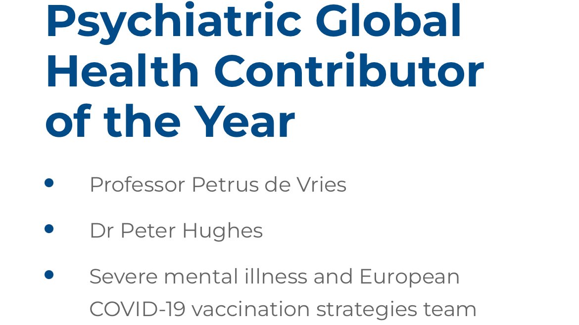 Dr Marisa C Dias @MarisaCDias.bsky.social (@marisacdias) on Twitter photo Honoured and proud to be shortlisted for @RCPsych Awards 'Psychiatric Global Health Contributor of the Year' with a fantastic team of colleagues for our work on severe mental illness and COVID19 vaccination <a href="/LiviaDePicker/">Livia De Picker🌻</a> <a href="/MichaelBenros/">Michael E. Benros</a> <a href="/IgorBranchi/">igor branchi, moving to @igorbranchi.bsky.social</a> @ParianteLab <a href="/ABorsini/">Alessandra Borsini</a> <a href="/JNB663/">Julian Beezhold</a> Honoured and proud to be shortlisted for @RCPsych Awards 'Psychiatric Global Health Contributor of the Year' with a fantastic team of colleagues for our work on severe mental illness and COVID19 vaccination <a href="/LiviaDePicker/">Livia De Picker🌻</a> <a href="/MichaelBenros/">Michael E. Benros</a> <a href="/IgorBranchi/">igor branchi, moving to @igorbranchi.bsky.social</a> @ParianteLab <a href="/ABorsini/">Alessandra Borsini</a> <a href="/JNB663/">Julian Beezhold</a>