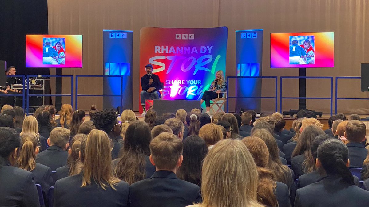 sjhsnewport's tweet photo. It was a pleasure to welcome the BBC and Mr Richard Parks today. He chatted about his sporting career and amazing record breaking adventures but also the importance of mental health and being kind.
@richardparks #BBCShareyourstory #100yearsofBBC #BBC100schools https://t.co/XtbTZhJPQf