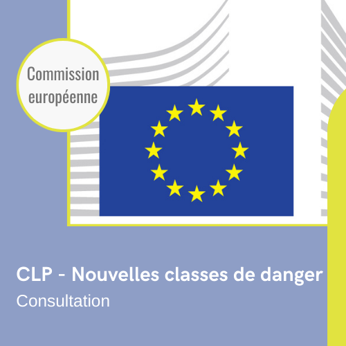 🌎 Consultation de la Commission européenne sur les nouvelles classes de danger du Règlement CLP

Les classes de #danger qui doivent être ajoutées dans le #Règlement CLP sont ouvertes à la consultation pour les #PE, les #PBT et les #PMT. 

👀C'est ici 👉 bit.ly/3ScDpz6