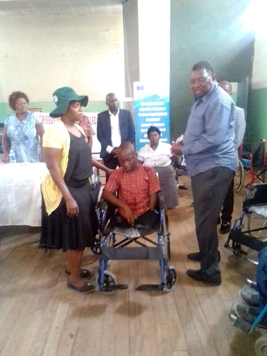 FDPZ04's tweet photo. FDPZ in partnership with Legal Resources Foundation complimenting GoZ efforts through donation of wheelchairs and sunscreen lotions for increased mobility of persons with disabilities.
#LeaveNoOneBehind https://t.co/dC3lHwEuoh