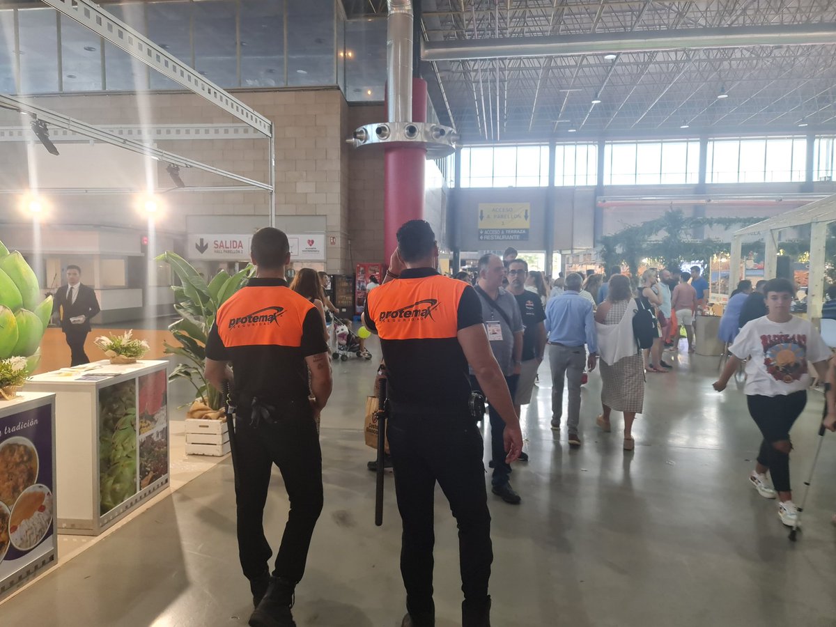 Hoy finaliza la Feria Gastronomica en IFA. Un año mas hemos velado por la seguridad de visitantes y expositores