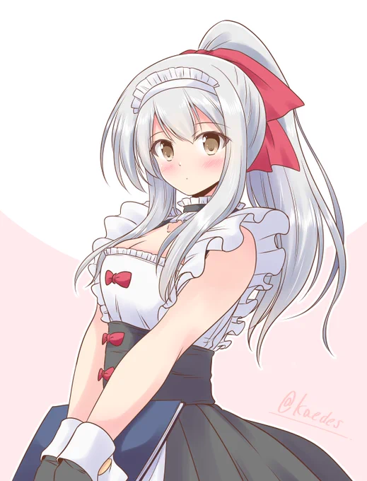 艦これワンドロまとめ567/2～9/2までの艦これワンドロイラストです!「司令、いらっしゃいませ!」「お席へご案内しますね」「セーラー白スク水鈴谷」「ポニテメイド翔鶴」#艦これ #秋月 #大和 #鈴谷 #翔鶴 