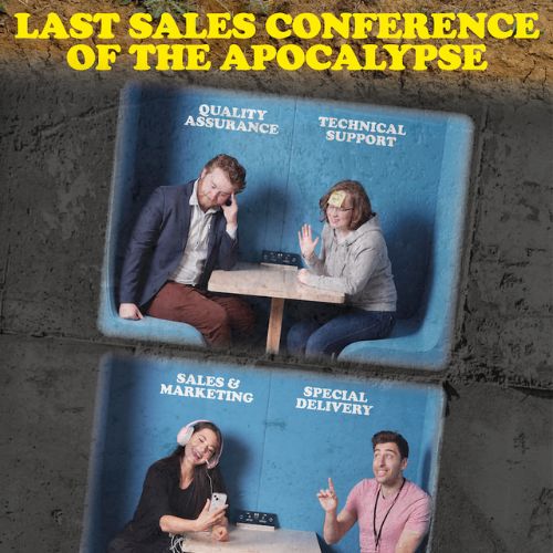 MusicalTheatreR's tweet photo. ‘This is our most exciting production so far’: Writer & director #DaveBain can’t wait to introduce audiences to @SkitzoidProd’s third original musical, Last Sales Conference of the Apocalypse, running at @WaterlooEast from 4-30 Oct #sponsoredfeature
https://t.co/yH7moZ6Lar https://t.co/emNAiWxxtC