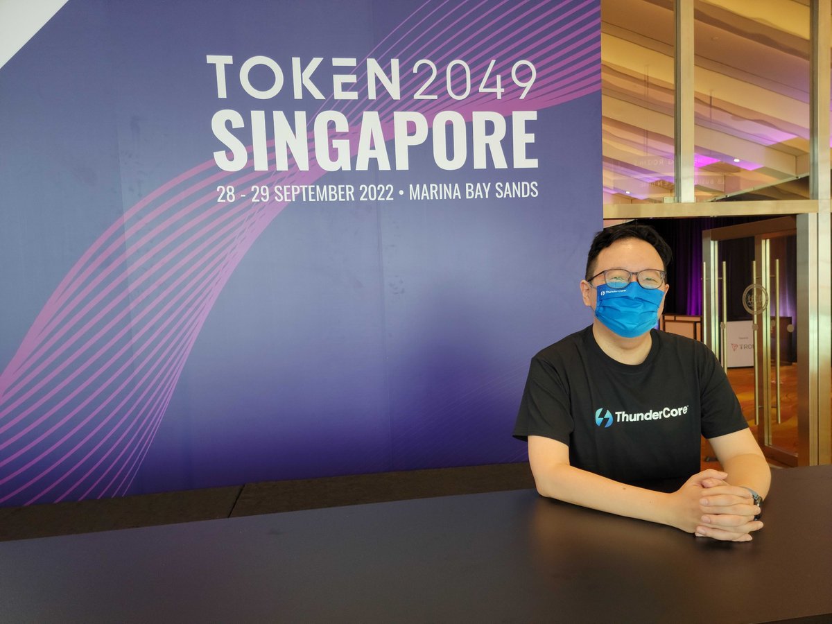 ThunderCoreLab's tweet photo. Headed to the #TOKEN2049 ? We are already here! 

Can't wait🥳 to meet with all entrepreneurs, investors, developers, industry insiders and global media here!🔥

#ThunderCore #AsiaCryptoWeek  #FILSingapore https://t.co/VizVsopioO