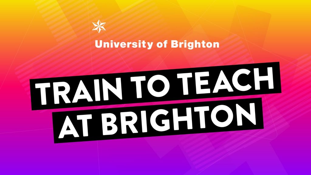 Come along to our Postgraduate train to teach evening 13 October 5.30 to 7.30pm 

📚Explore training to teach early years, primary, secondary + further education
😊Meet the team + get your questions answered
💻Learn about tax free bursaries + scholarships brighton.ac.uk/teach