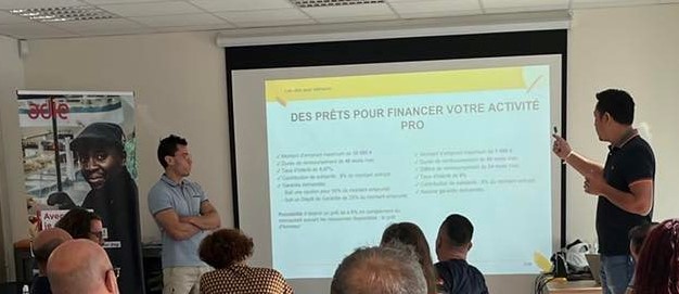 🚀[#TousMobilisés] Lancement de la 5e édition #Restart : semaine dédiée à la création et à la reprise d’#entreprise #AvecPoleEmploi #Perpignan St Assiscle 

Aujourd'hui, notre partenaire l' <a href="/Adieorg/">Association Adie</a> présente ses services auprès de 20 demandeurs d’emploi porteurs de projets 👥💡🤝