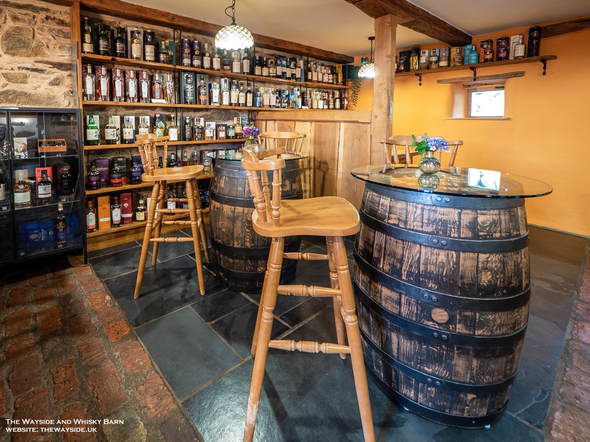 TheWaysideUK's tweet photo. Do you like whiskies?🥃 Then this is where you would like to be. 
But even if you don't, Whisky Barn, our fully equipped bar is a comfortable space to relax any time of a day with that homely feel.😊
#bar #whiskybarn #placetorelax #lovewestlakes https://t.co/tw016FmV76