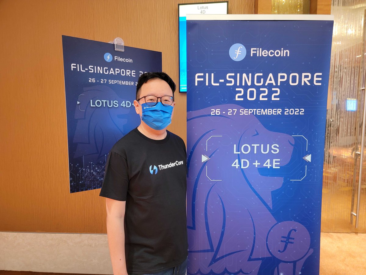 Headed to the #TOKEN2049 ? We are already here! 

Can't wait🥳 to meet with all entrepreneurs, investors, developers, industry insiders and global media here!🔥

#ThunderCore #AsiaCryptoWeek  #FILSingapore