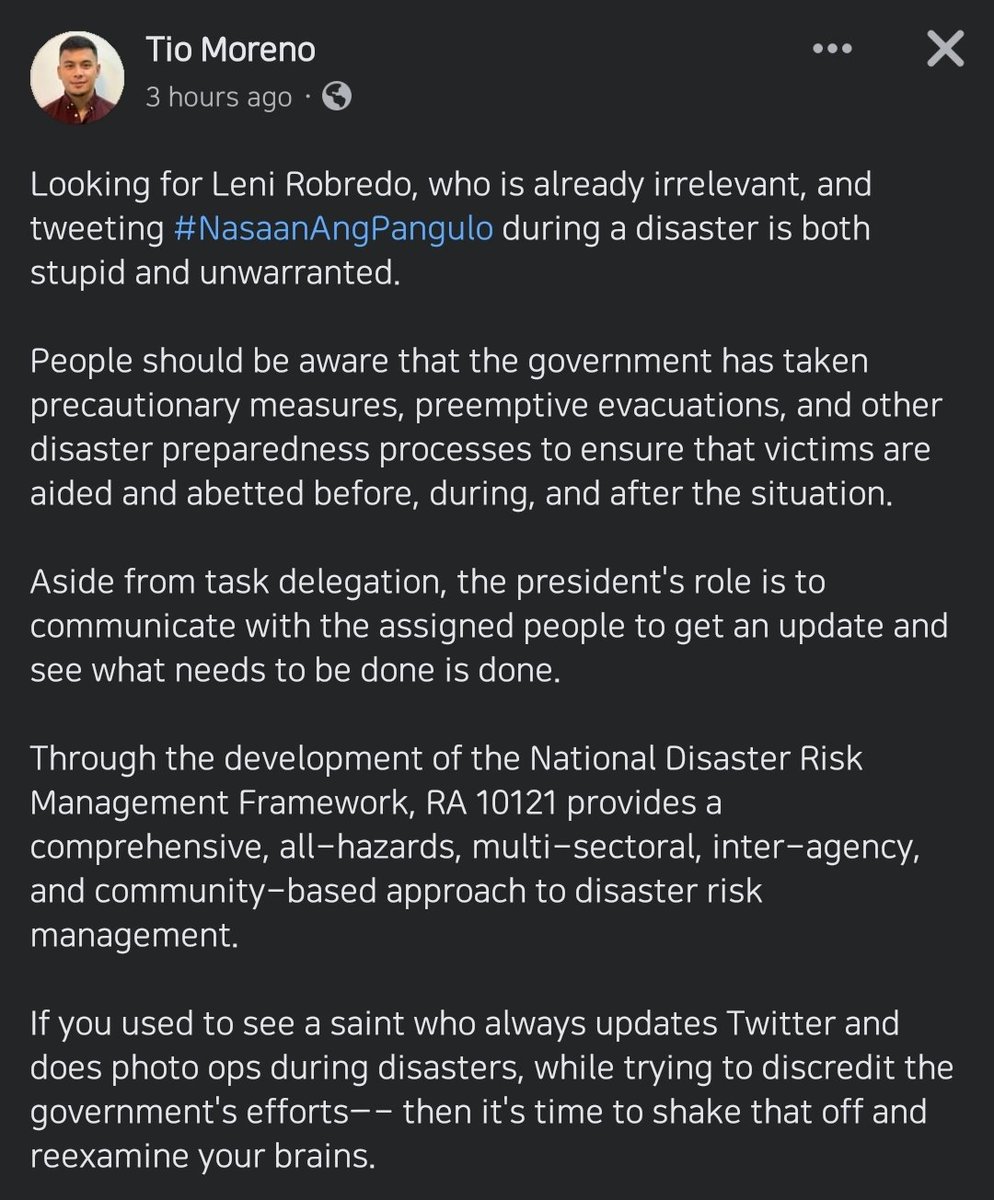 TANGINA MO LENI. AT TANGINA NIYONG LAHAT NA KAKAMPINKS. ANG LILIIT NG UTAK NYO