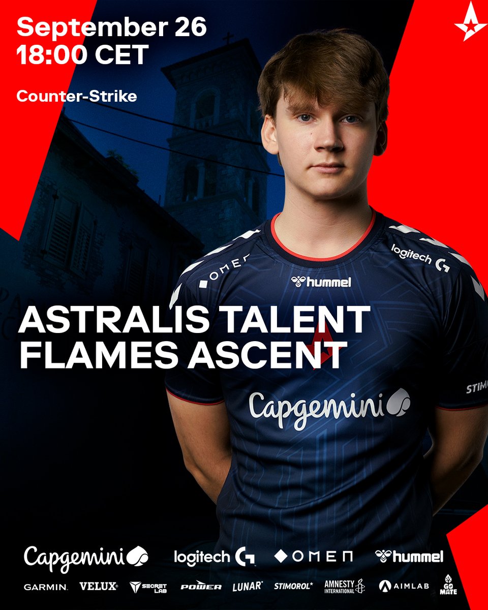 Not 1, not 2, but 3 Astralis Talent games today!

18:00 vs. <a href="/CPHFlames/">Copenhagen Flames</a> Ascent
19:00 vs. #Struggletony
22:00 vs. <a href="/TRICKED_esport/">TRICKED ESPORT</a> 

#ToTheStars | #Powerligaen