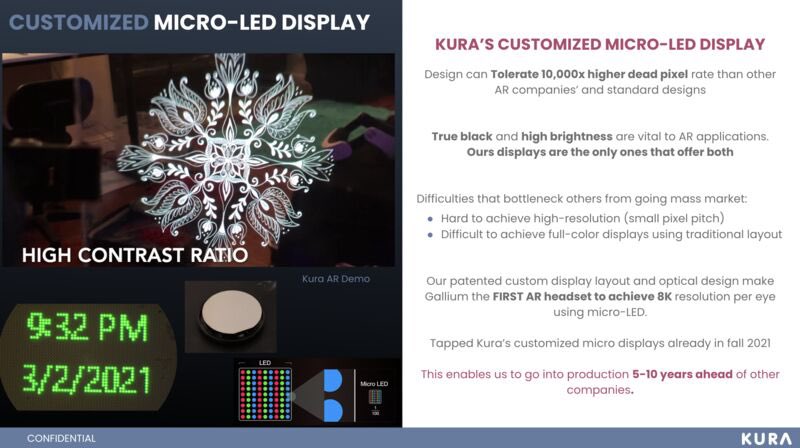 ZiqiPeng's tweet photo. Present @KuraTechAR’s work at LED Iniside's MicroLED Conf in Taipei. Hope can use Kura's glasses + telepresence app to do it next time 🤖. share about how Kura’s unique architecture &amp; customized silicons allow us to tolerant 10,000x dead pixel rate https://t.co/qLEg0Xzduk
