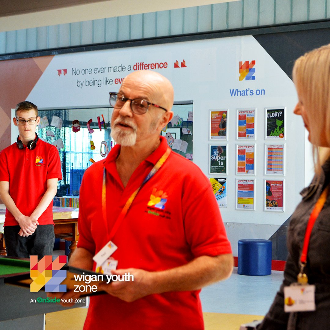 WiganYouthZone's tweet photo. A massive congratulations to our longest serving volunteer, Paul, who recently won the Hidden Hero Award, awarded by Room to Reward.👏

"Paul’s calm demeanour, life experience and zest for fun makes him an invaluable and unique role model to our young people." https://t.co/Widz9vrNEP